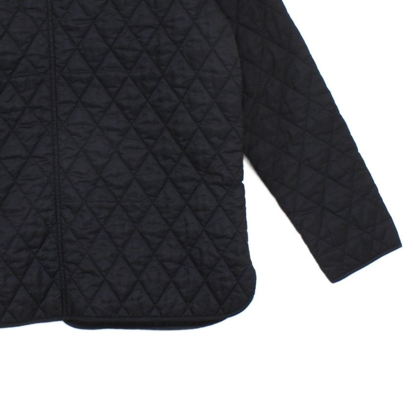 Womens Quilted Jacket Snap Button