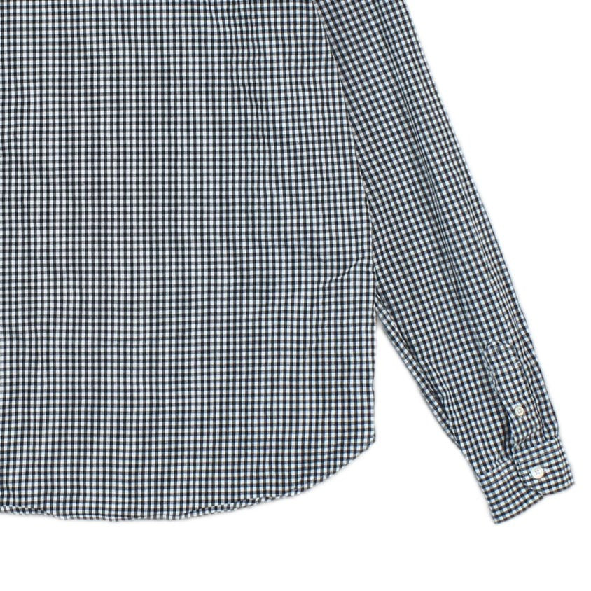 Mens Check Shirt Long Sleeve Tailored Fit