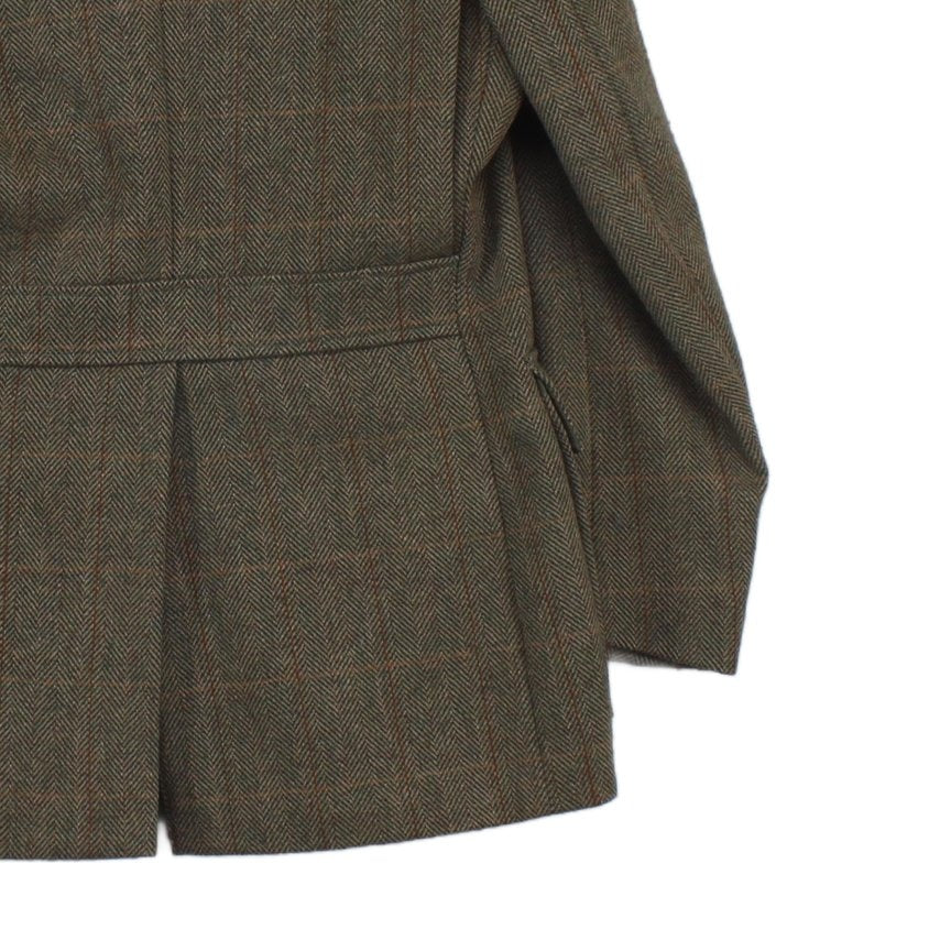 Mens Scottish Tweed Blazer Uk Made Notch Lapel