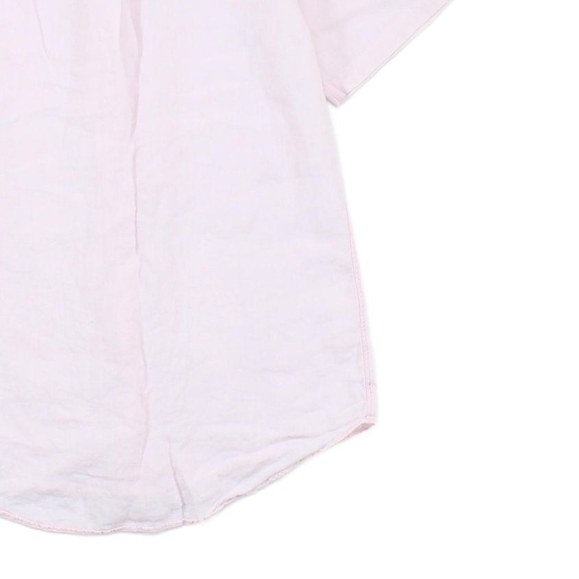 Mens Linen Shirt Custom Fit Short Sleeve