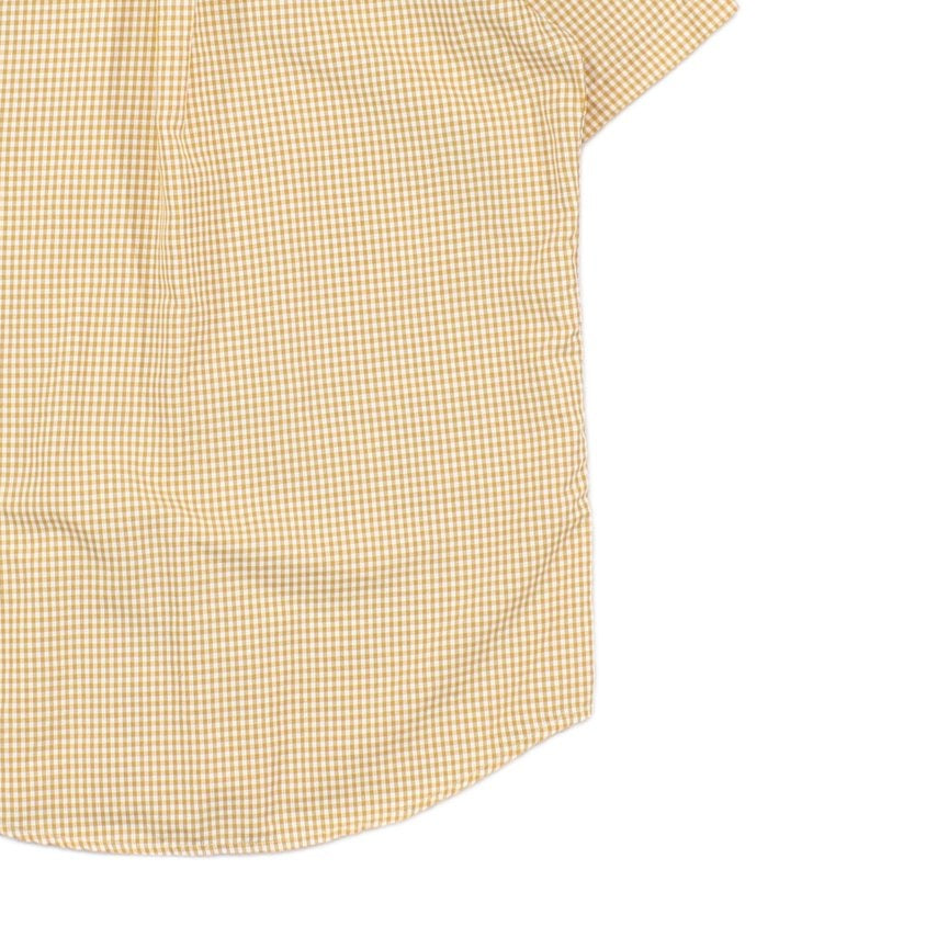 Mens Check Shirt Custom Fit Short Sleeve