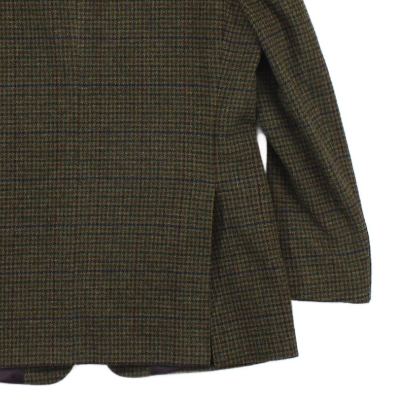 Mens Yorkshire Tweed Blazer Woolmark Check