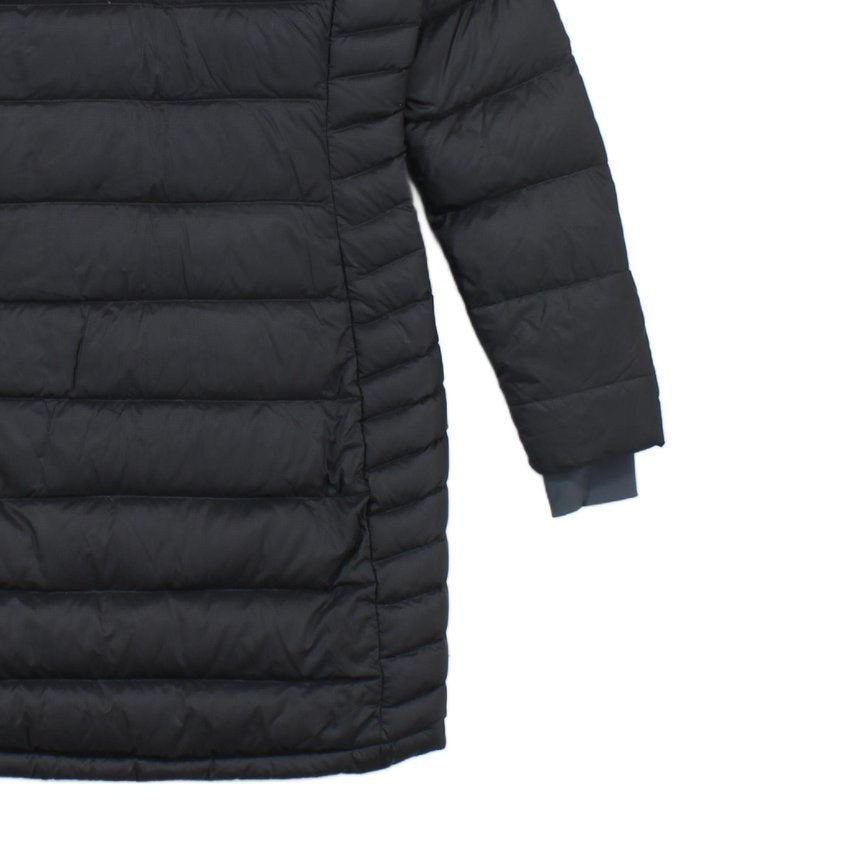 Womens Quilted Coat Down Full Zip Long