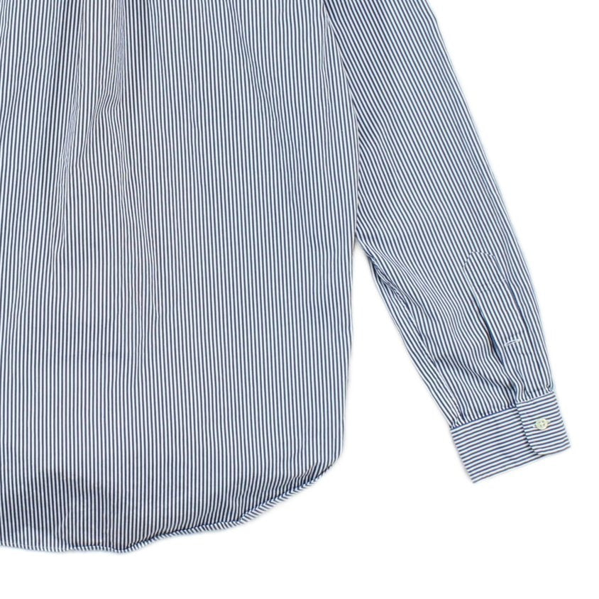 Mens Striped Shirt Custom Fit Long Sleeve