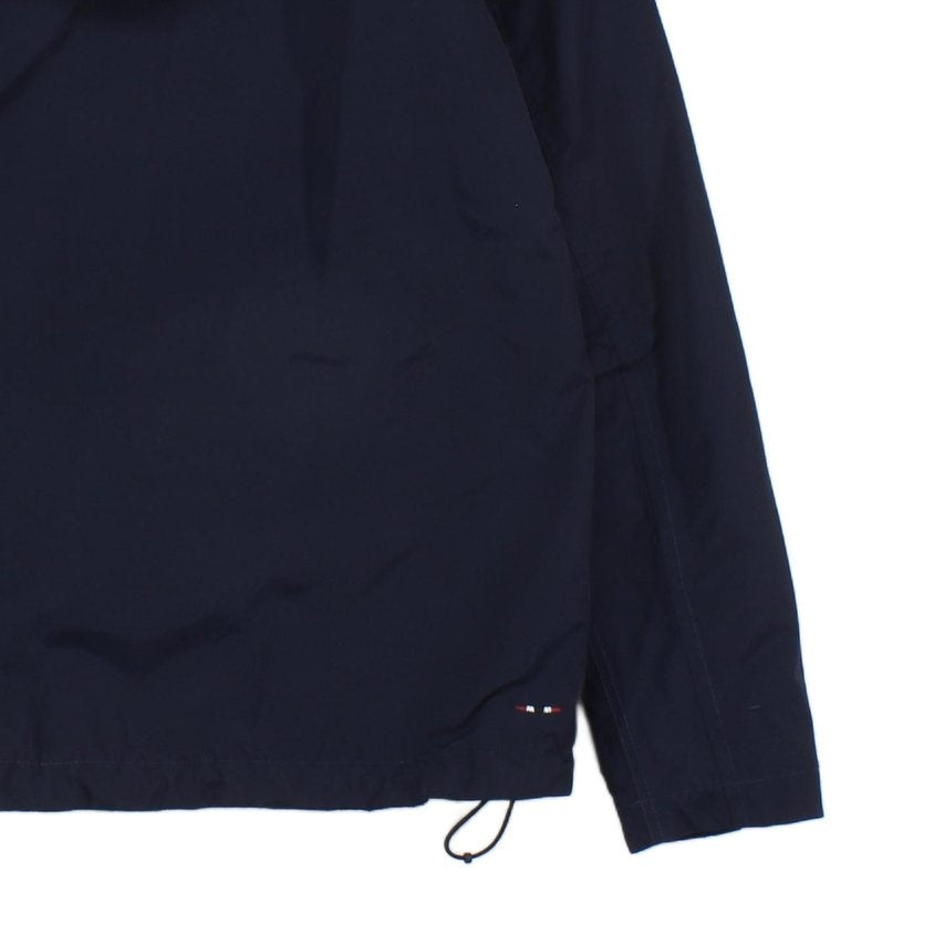 Mens Rainforest Jacket 1/4 Zip Hooded Anorak Outdoor
