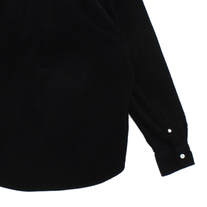 Mens Corduroy Shirt Button Up Long Sleeve Workwear
