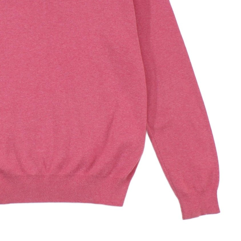 Mens V-Neck Jumper Classic Logo