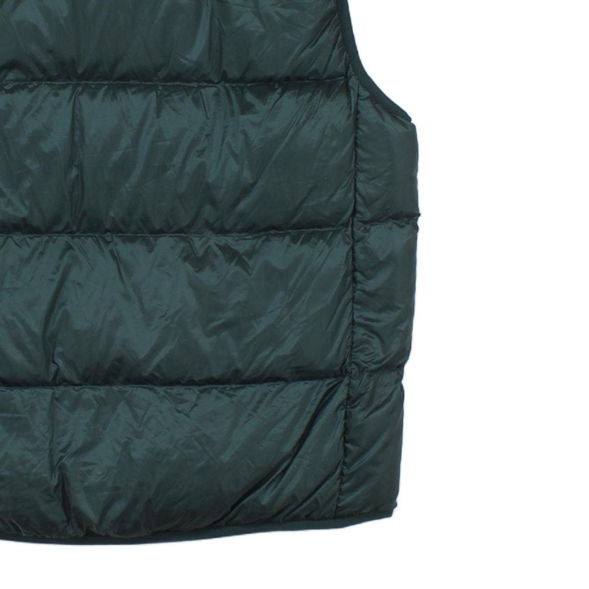 Mens Bodywarmer Ultra Light Down Quilted Full Zip Puffer