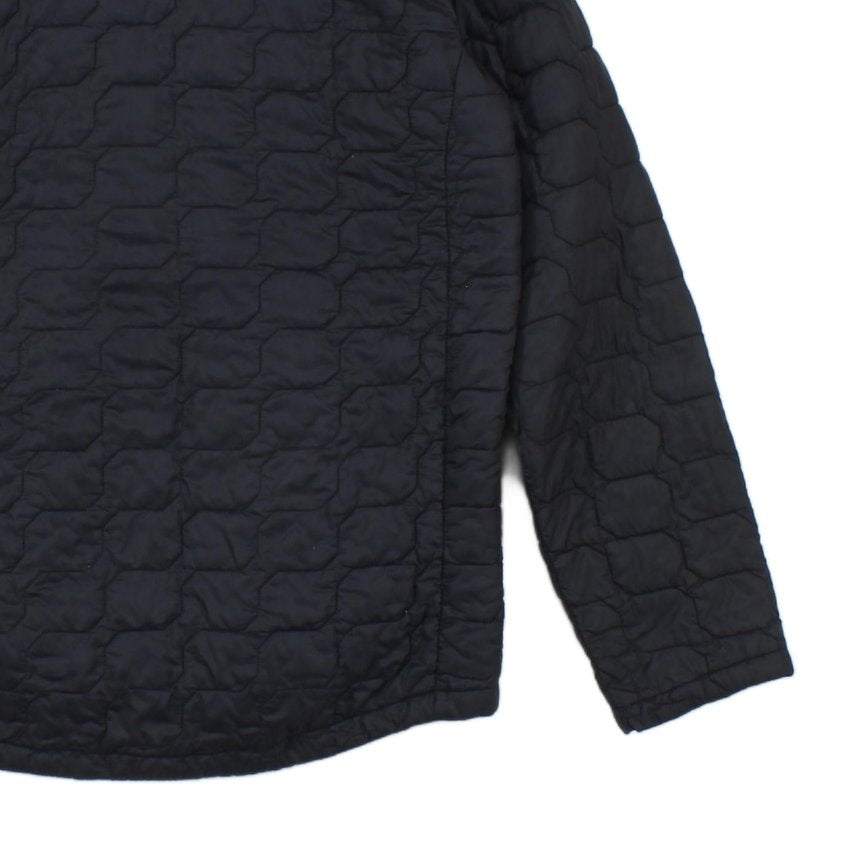 Boys Quilted Jacket Hooded Full Zip Outdoor