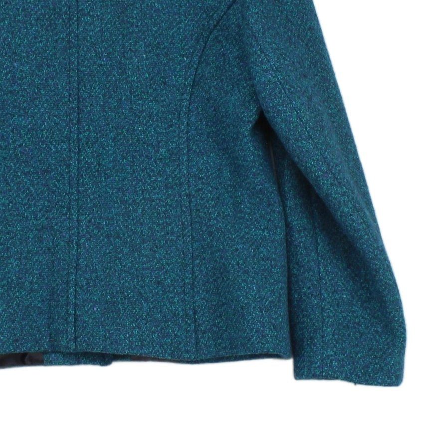 Womens Wool Jacket Uk Made Notch Lapel