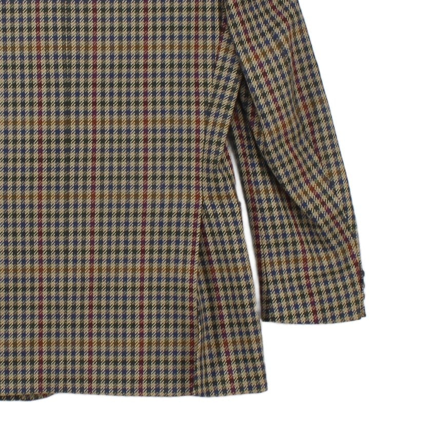 Mens Tweed Blazer Uk Made Notch Lapel