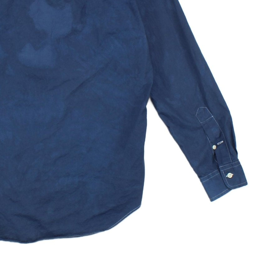 Mens Dyed Shirt Long Sleeve Button Up