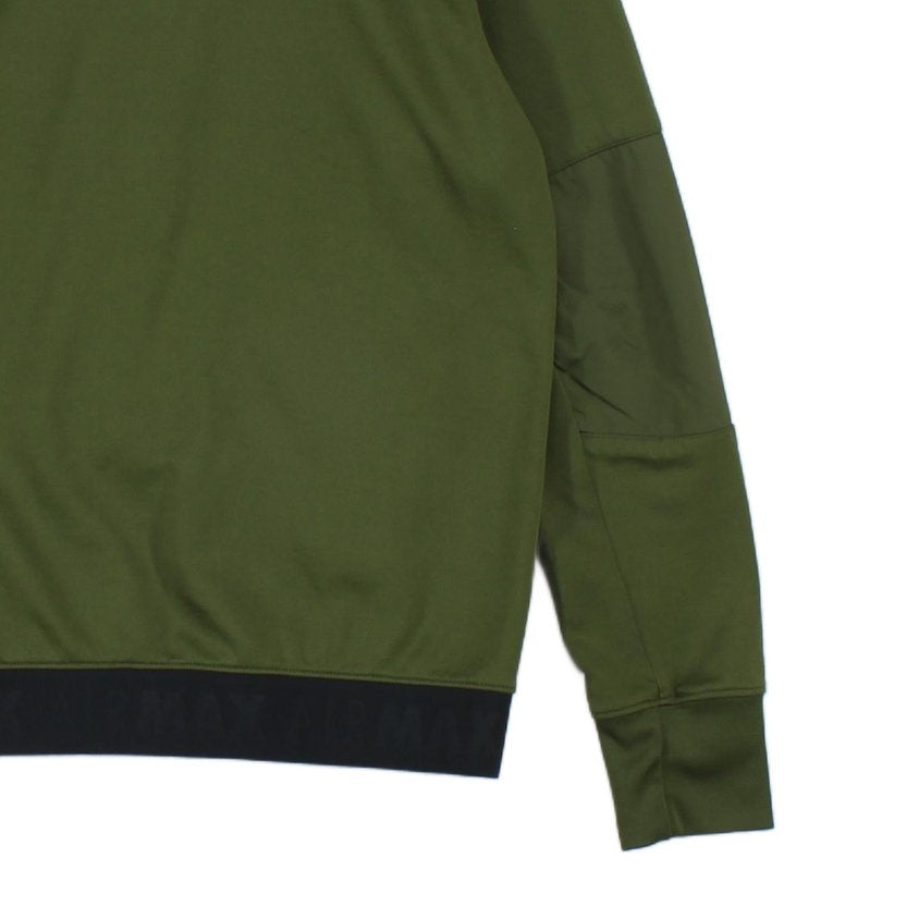 Mens Air Max Hoodie Full Zip Khaki