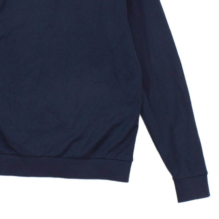 Mens Sweatshirt Crew Neck Slim Fit