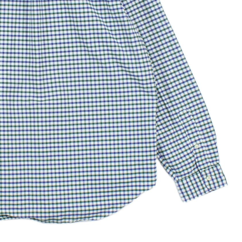 Mens Check Shirt Long Sleeve Button Up