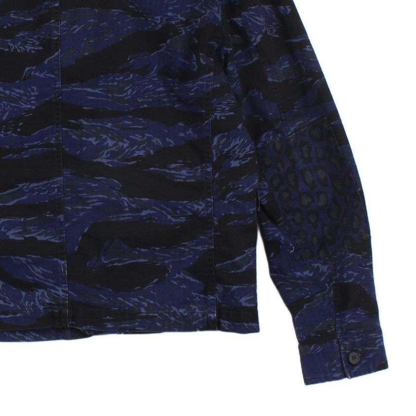 Mens Camo Blazer Cotton