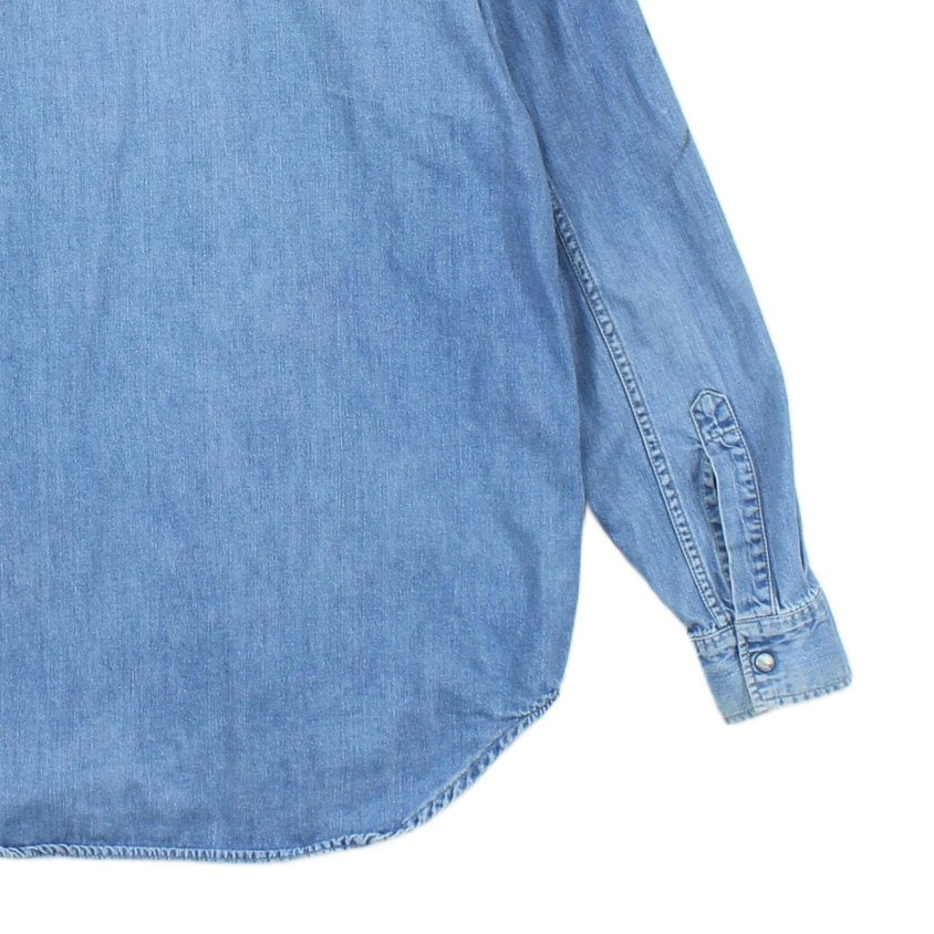 Mens Denim Shirt Made In Portugal Western