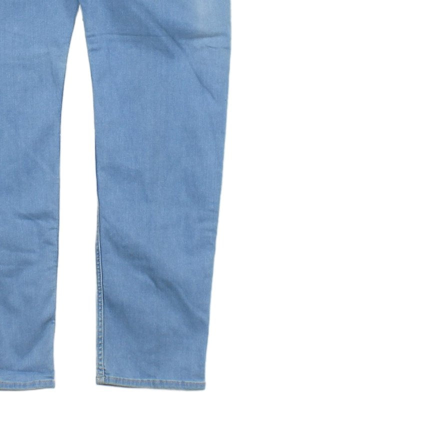 Mens Anbass Jeans Stretch Slim Fit Faded Denim