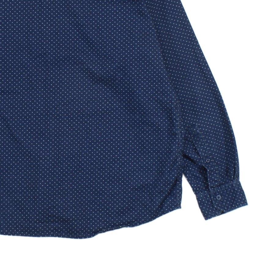 Mens Patterned Shirt Long Sleeve