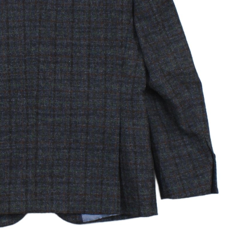 Mens Tweed Blazer Check Tailored Formal