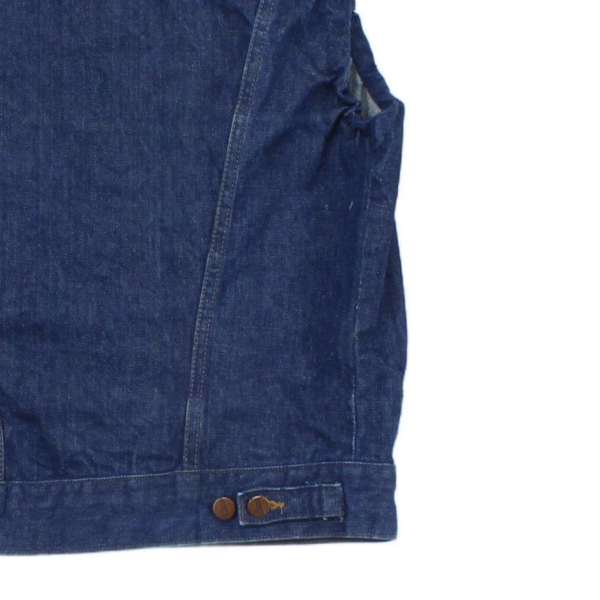 Mens Denim Vest Jacket Sleeveless