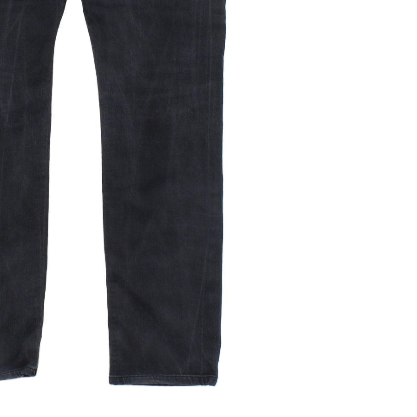 Mens Delaware Jeans Slim Fit Denim Faded