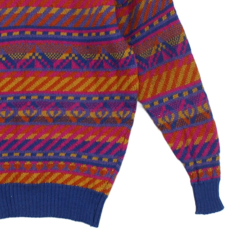 Womens Jumper Uk Made Pattern Wool