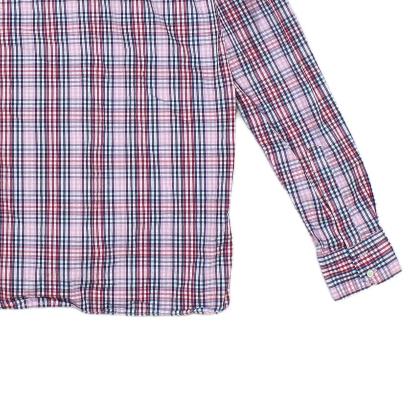 Mens Plaid Shirt Long Sleeve