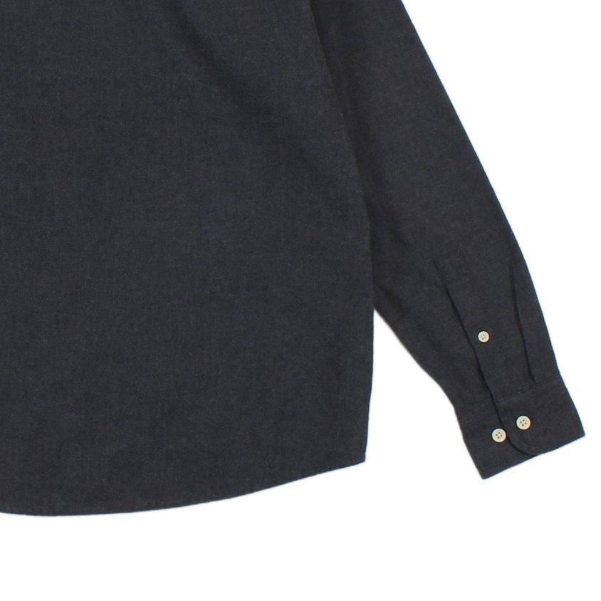 Mens Shirt Button Up Long Sleeve Collar