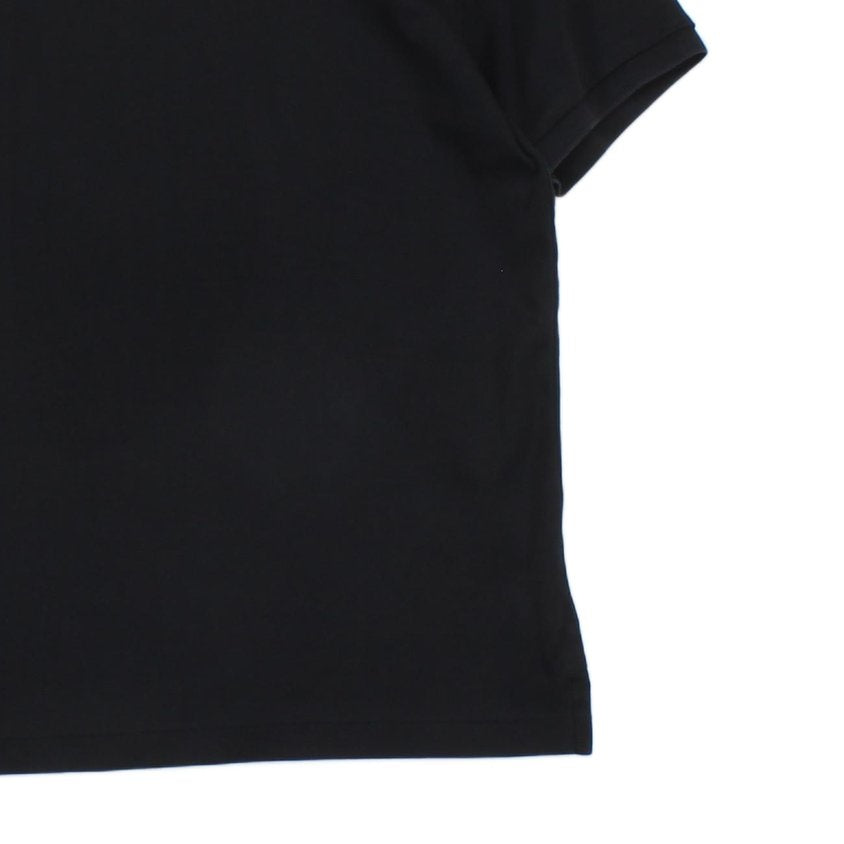 Mens Polo Shirt Stretch Classic Slim Fit Logo