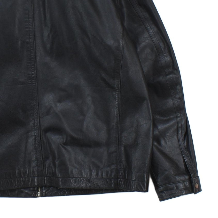 Mens Leather Jacket Outerwear
