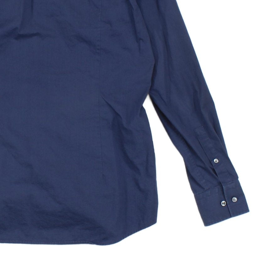 Mens Shirt Slim Fit Easy Iron Long Sleeve