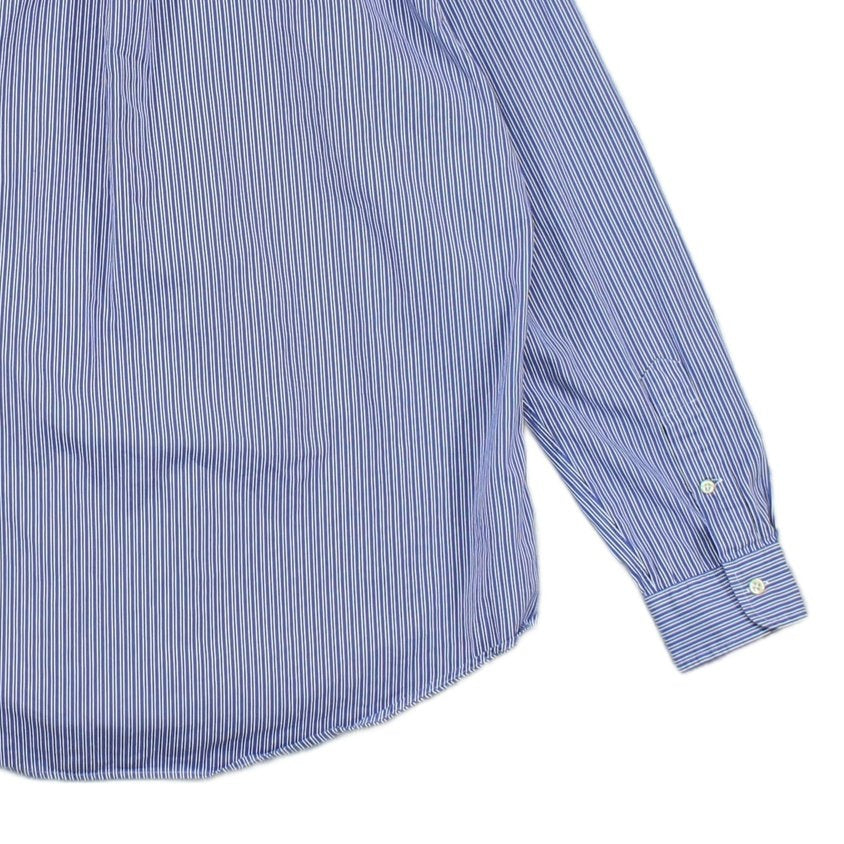 Mens Striped Shirt Custom Fit Button Up