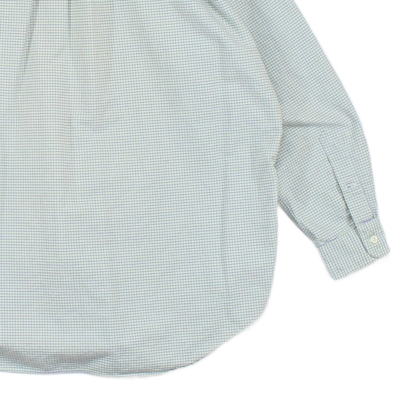 Mens Check Shirt Long Sleeve Oversized