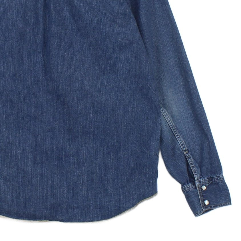 Mens Denim Shirt Snap