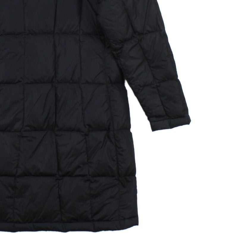Womens 600 Down Parka Coat Hooded Full Zip Longline