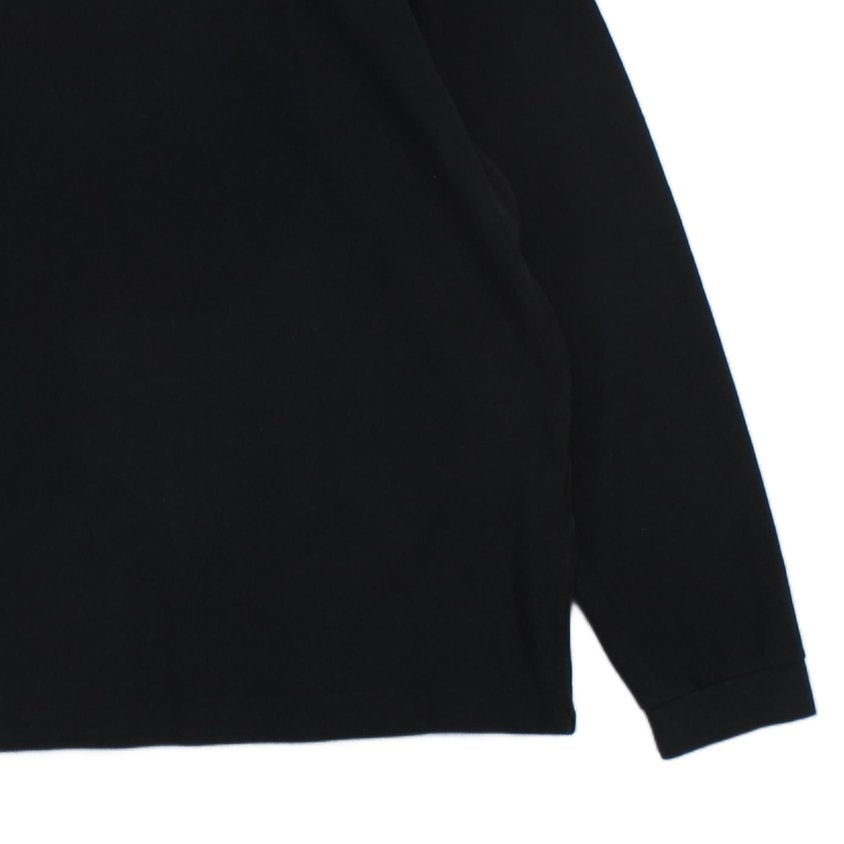 Mens Polo Shirt Long Sleeve Classic Logo