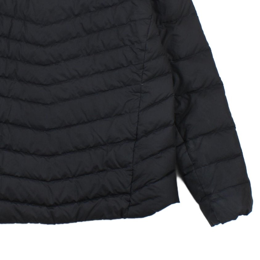 Mens 550 Down Quilted Jacket Hooded Full Zip