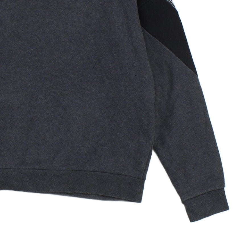 Mens Sweatshirt Logo Print Crew Neck Long Sleeve
