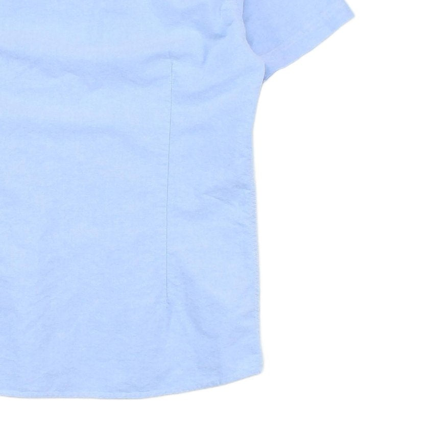 Mens Shirt Short Sleeve Collared Button Up Summer