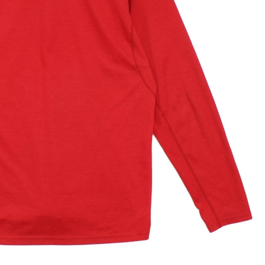 Mens 1/4 Zip T Shirt Active Hiking Base Layer