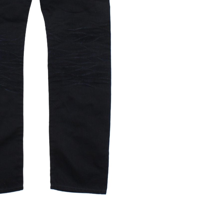Mens Jennon Jeans Straight Leg Dark Wash Cotton