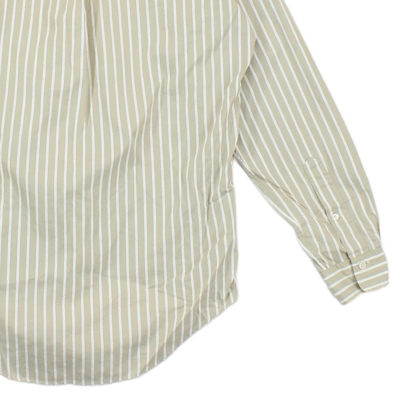 Mens Striped Shirt Long Sleeve Classic