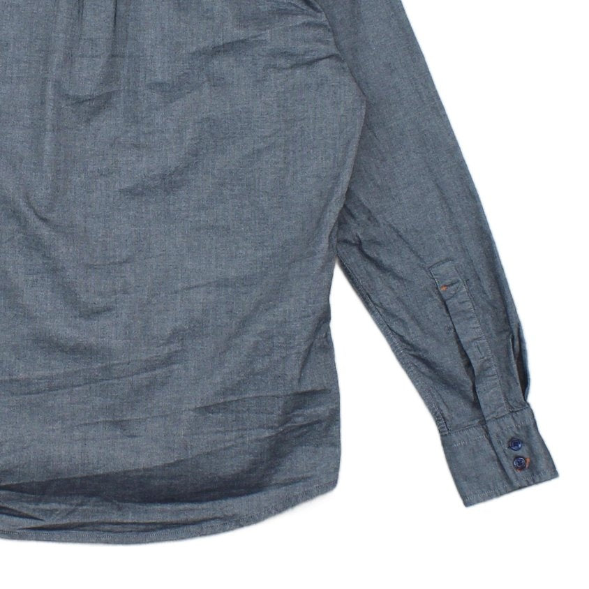 Mens Shirt Stretch Slim Fit Button Up Long Sleeve