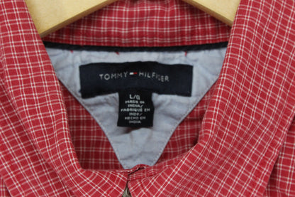 Mens Plaid Shirt  Casual Short Sleeve