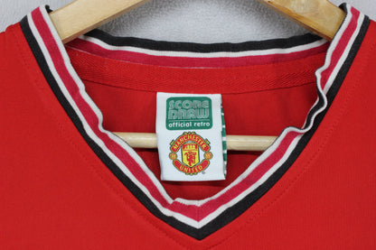 Mens Manchester United Football Shirt Retro Remake