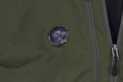 Mens Quilted Jacket Insulated Hooded Full Zip Outdoor