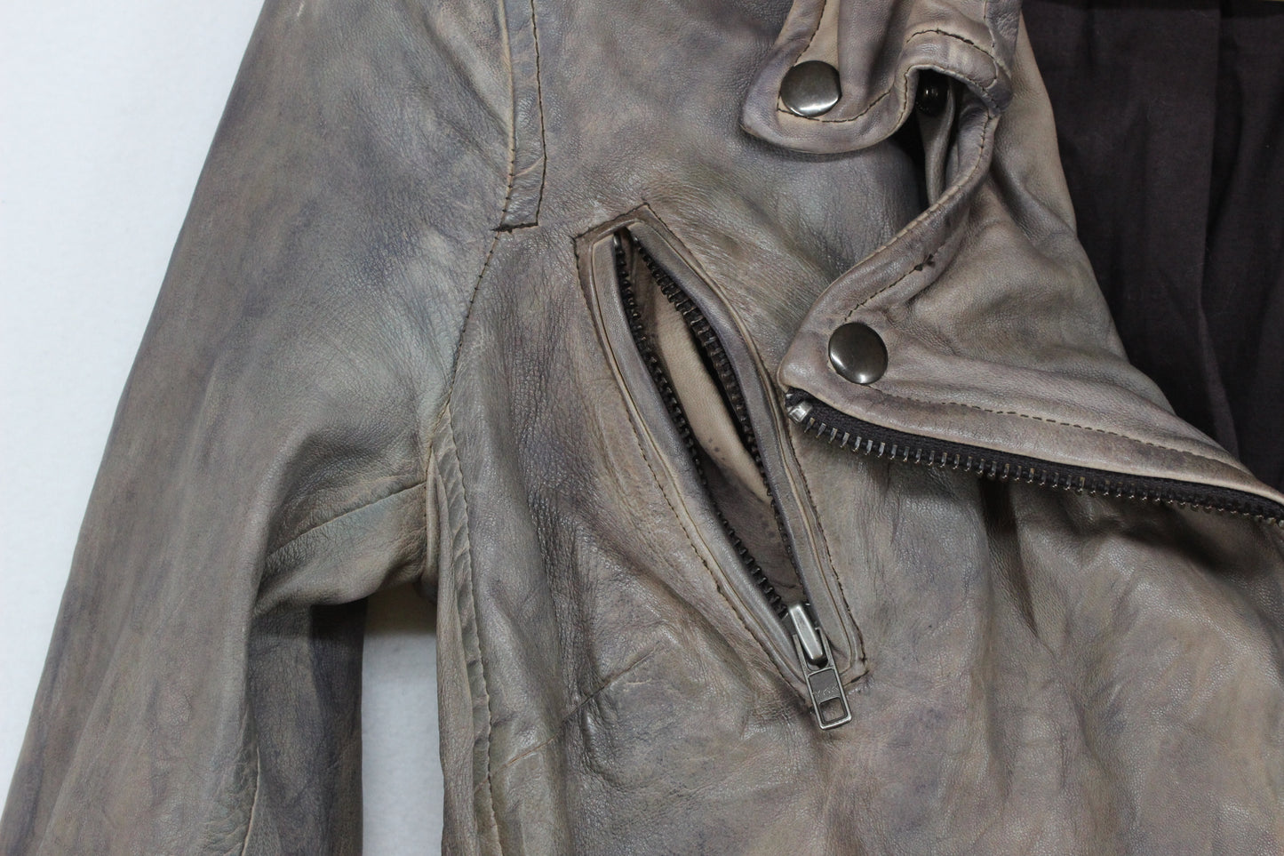 Womens Leather Jacket Biker Lamb Leather