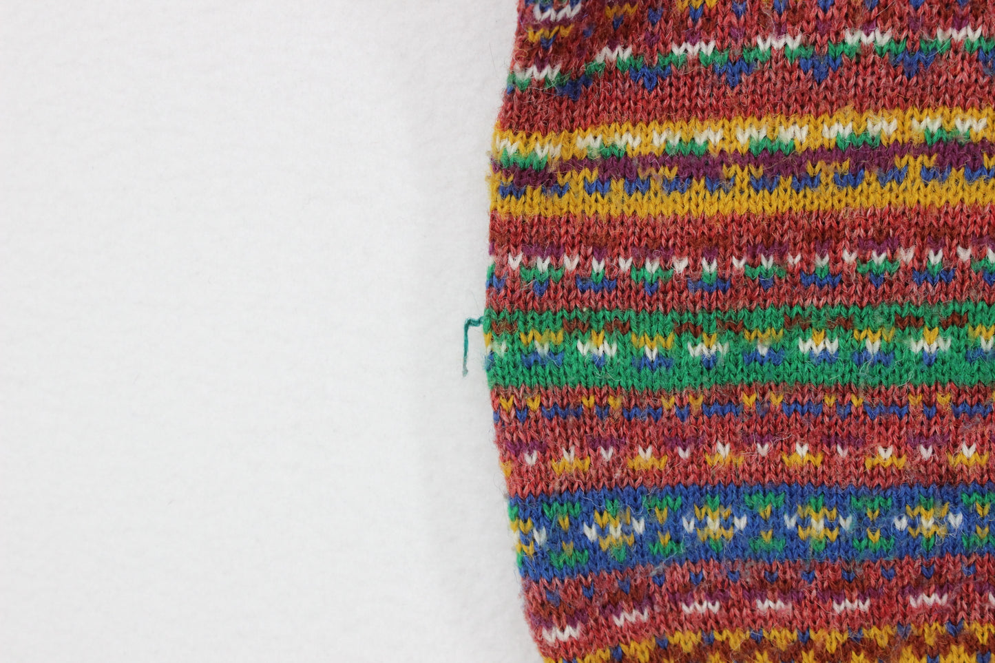 Womens Vest Jumper Retro Patterned