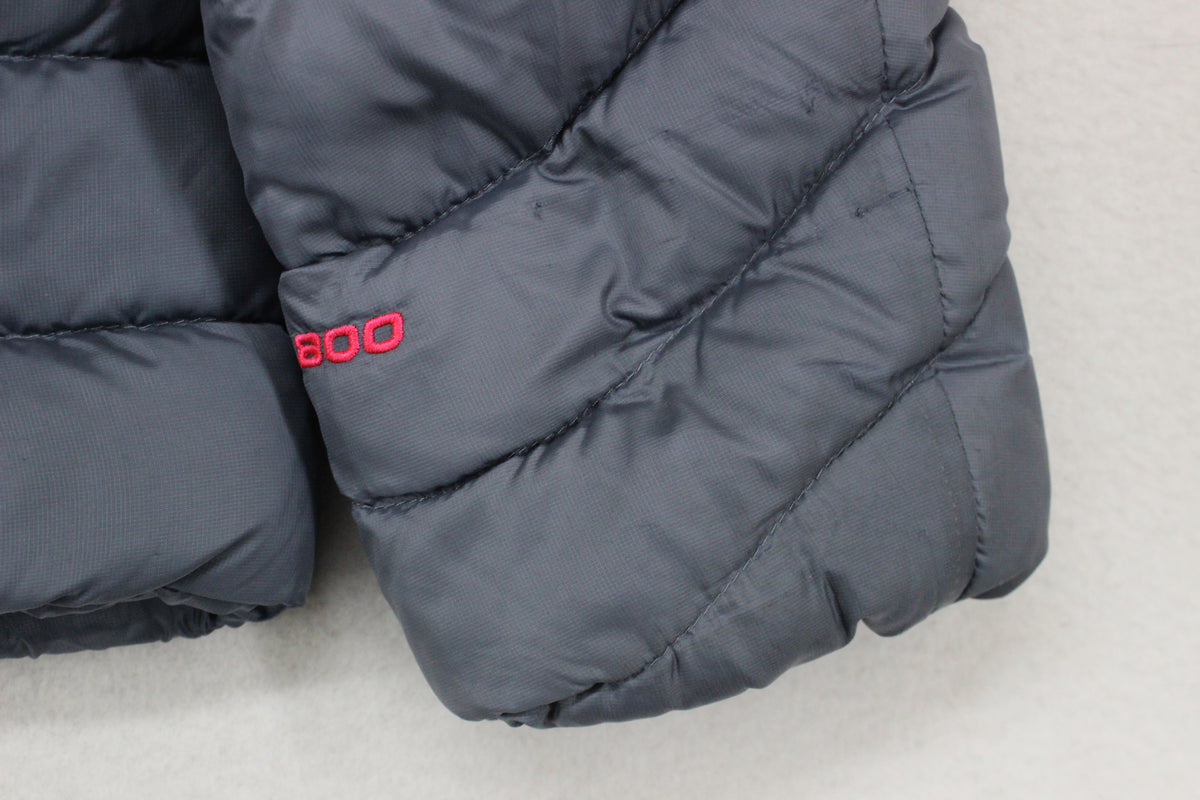 Womens 800 Down Quilted Jacket Lightweight Insulated